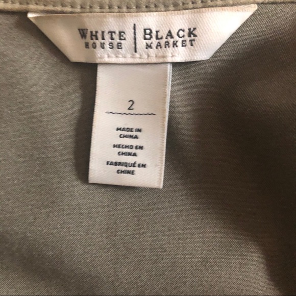 WHBM Field Jacket in Military Green - Picture 7 of 12